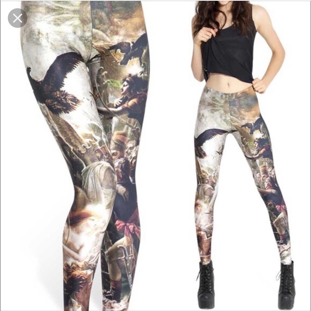 Blackmilk clothing Call of Napoleon leggings -S